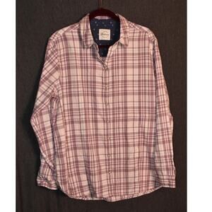 Jachs Girlfriend Women's XL Flannel Long Sleeve Pearl Snap Shirt Button Up